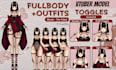 draw anime vtuber model pro live 2d model nsfw vtuber rigging vbridger 3d vtuber