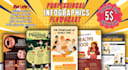 design professional infographic, flowchart with canva in 12 hr