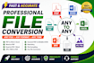 do whatever you need in file conversion