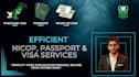 do efficient nicop, passport, and pakistani visa assistance