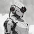 do cyberpunk, sci fi, robot, mecha character concept art