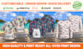 create custom hoodies, sweatshirts or any aop design