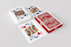 design poker playing cards with a custom card design