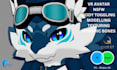 model 3d vrchat avatar, vr character, vr chat , vrc model, vrchat, vrc, nsfw