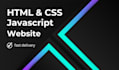 create responsive website by HTML CSS js