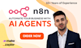 do n8n automations, n8n workflow or integrate ai agents