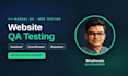 do website QA testing and deliver a detailed bug report