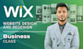 wix website design, wix redesign, and wix website development