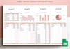 create and design excel financial and budget sheet template planner