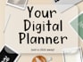 design your customized digital planner, journal with hyperlink