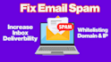 setup email records, dmarc, dkim, dns settings in domains