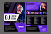 create dj artist epk, media kit, press kit, speaker kit, one