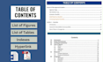 create clickable table of content, hyperlink and indexing