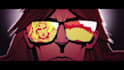 make 2d animated video, illustrated album cover, cover art, 2d music video