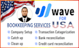 do accounting and bookkeeping using wave apps