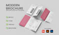 create trifold brochure company flyer design