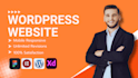 design a professional responsive wordpress website using brizy pro