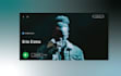 create a professional spotify banner linkedin banner
