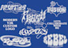 create y2k logo for your brand