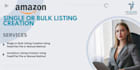 upload a single bulk or variation listing on amazon