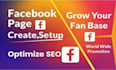 create a facebook business page and promotion fb page