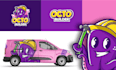 draw cartoon mascot twitch character for logo branding