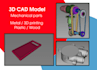 create 3d model in freecad