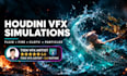 do houdini vfx simulations cloth, fluid, fire and particles