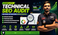 do a technical SEO audit and identify website issues