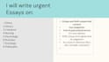 do argumentative  essays, persuasive, analytical essays and descriptive projects