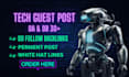 publish tech guest post on high da websites
