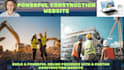 build powerful online presence with custom construction website