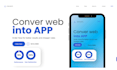 convert website into android and IOS app
