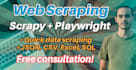 do web and data scraping with python