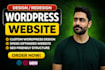 build business wordpress website design and wordpress website development