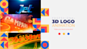 stunning 3d logo animation