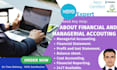 do managerial accounting, xero bookkeping and accounting