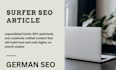 write surfer SEO article, blog post to rank higher on google