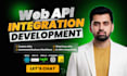 do api integration backend api development rest api fix with node js