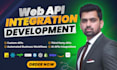 do api integration backend api development rest api fix with node js