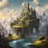 create fantasy landscape concept art
