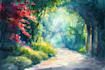 create fantasy environment concept art