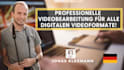 do professional video editing and video cutting for all platforms german