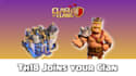 join your clash of clans clan for cwl and wars