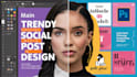 design social media ad creative and instagram post