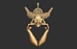 design custom 3d face or character jewelry pendant