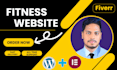 create personal trainer, fitness trainer, gym, yoga, website