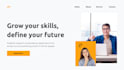 create online course website, kindergarten, preschool, elearning website,