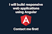develop web applications with angular
