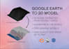 extract and convert 3d google earth models and topography to obj, stl, fbx, skp